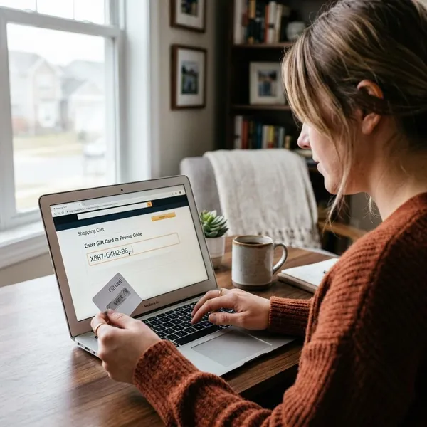 How to redeem an Amazon gift card