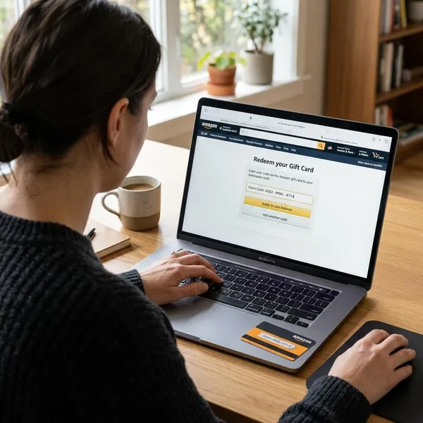 How to redeem an Amazon gift card safely