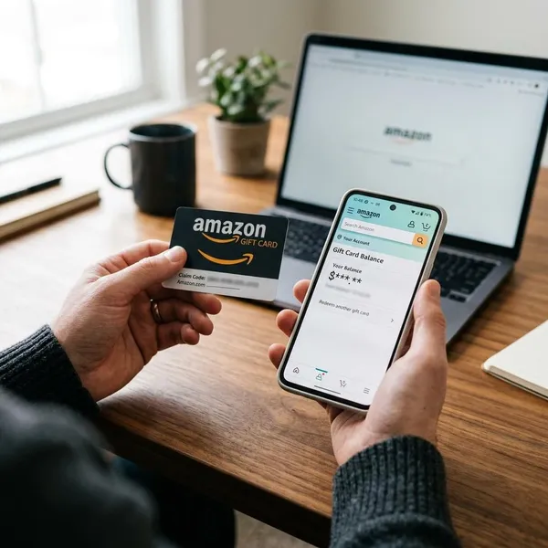 How to redeem an Amazon gift card safely