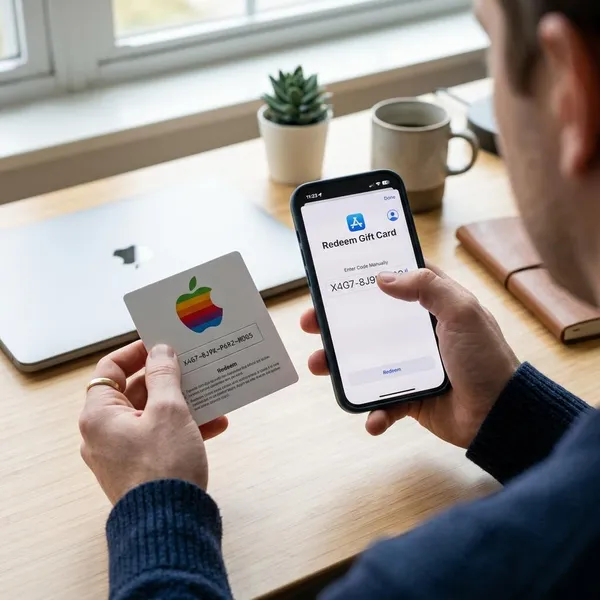 How to redeem an Apple Gift Card
