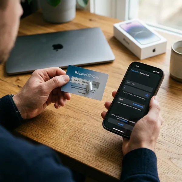 apple gift card code