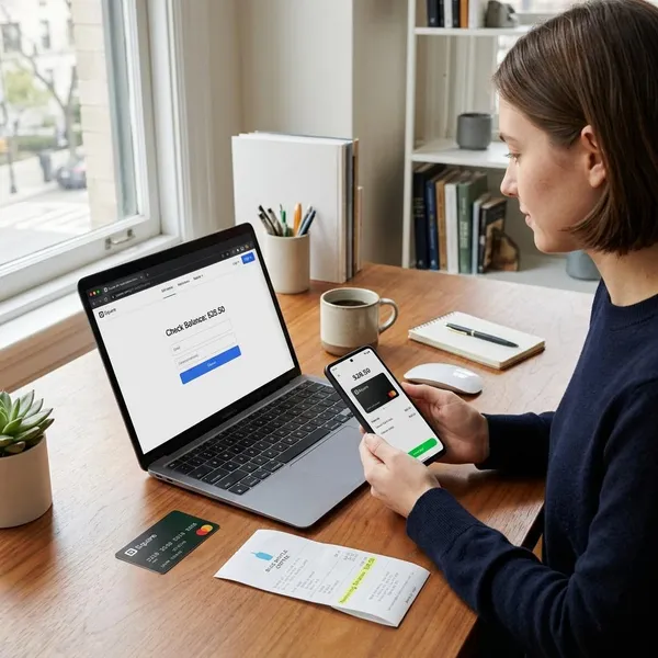 How customers can check their own balance