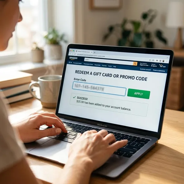 How to redeem a gift card code