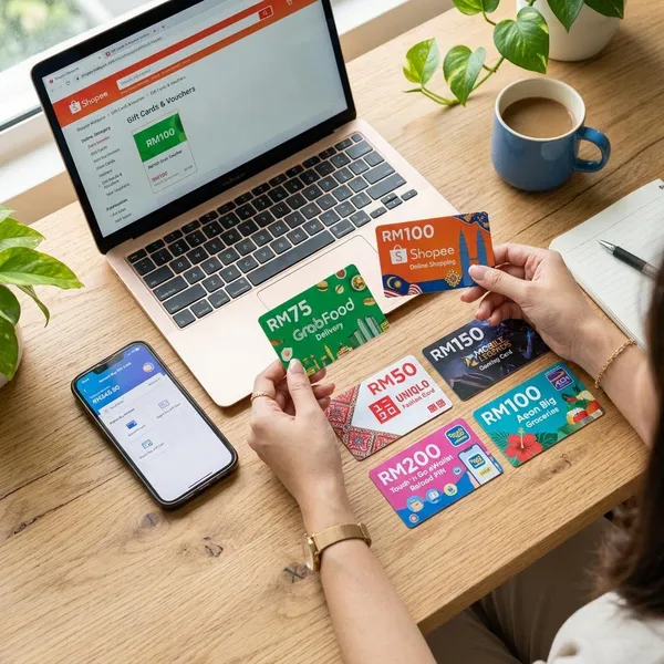 What gift cards can you buy in Malaysia