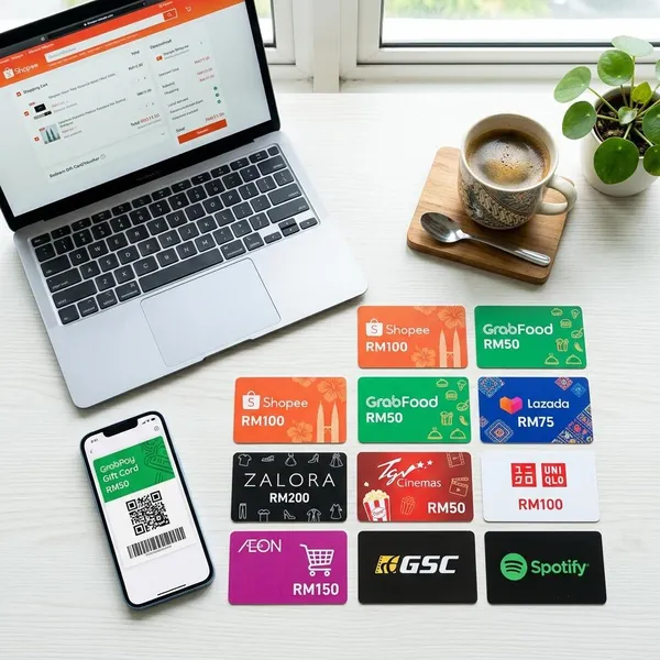 How to buy and redeem gift cards in Malaysia