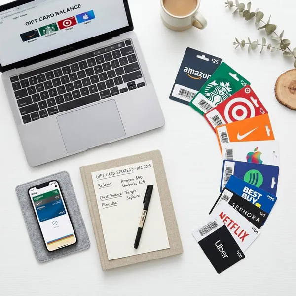 How to make your own gift card picture