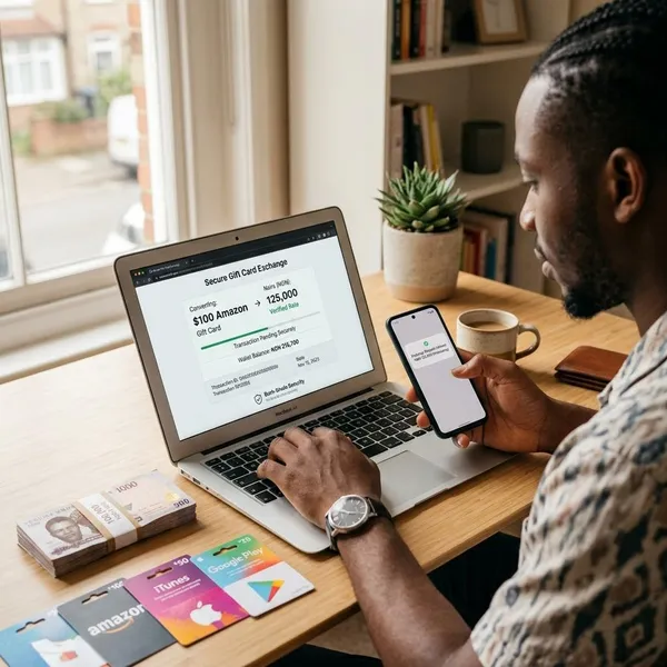 How to convert a gift card to naira