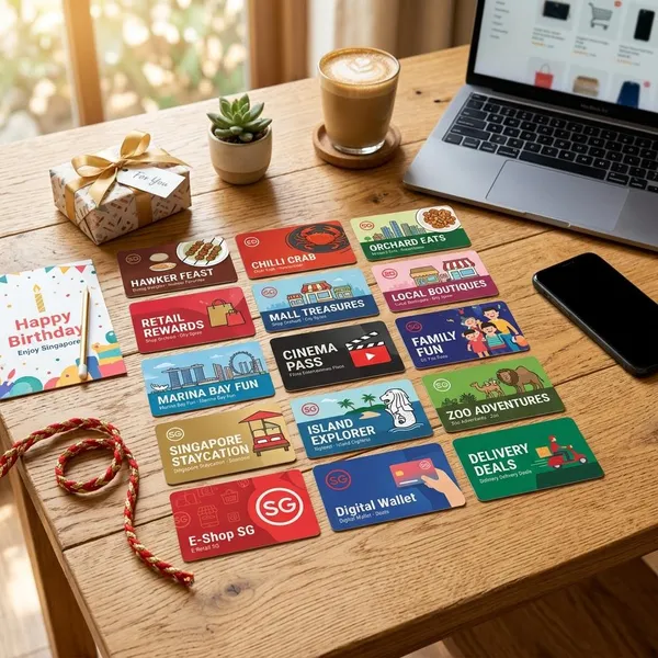 How gift cards in Singapore work