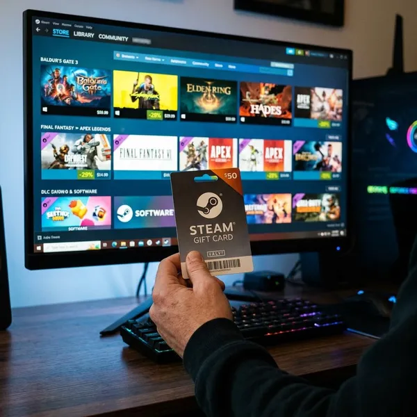 steam gift card