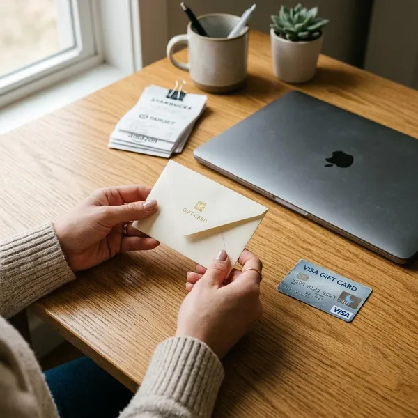 How to use a Visa gift card in stores