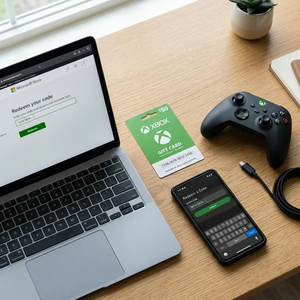 How Xbox gift cards work